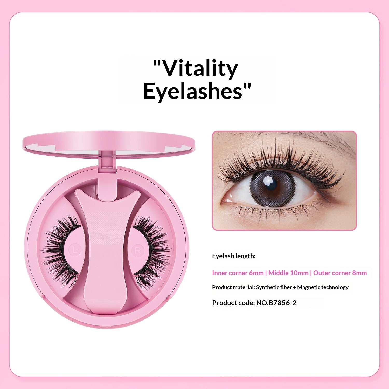 Vitality Magnetic Eyelashes Kit