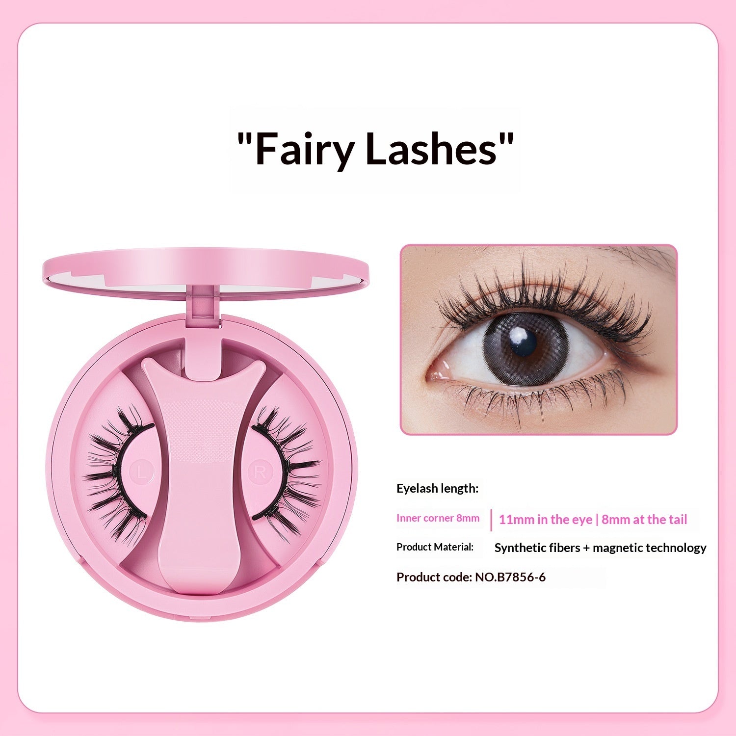 Fairy Magnetic Eyelashes Kit
